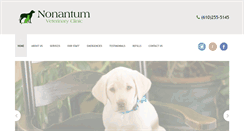Desktop Screenshot of nonantumvet.com
